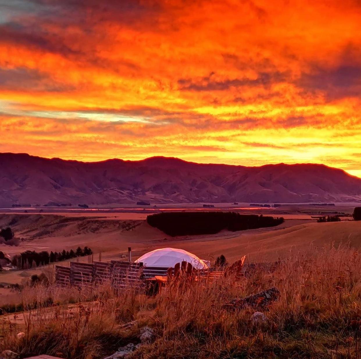 Valley Views Glamping Kurow المظهر الخارجي الصورة