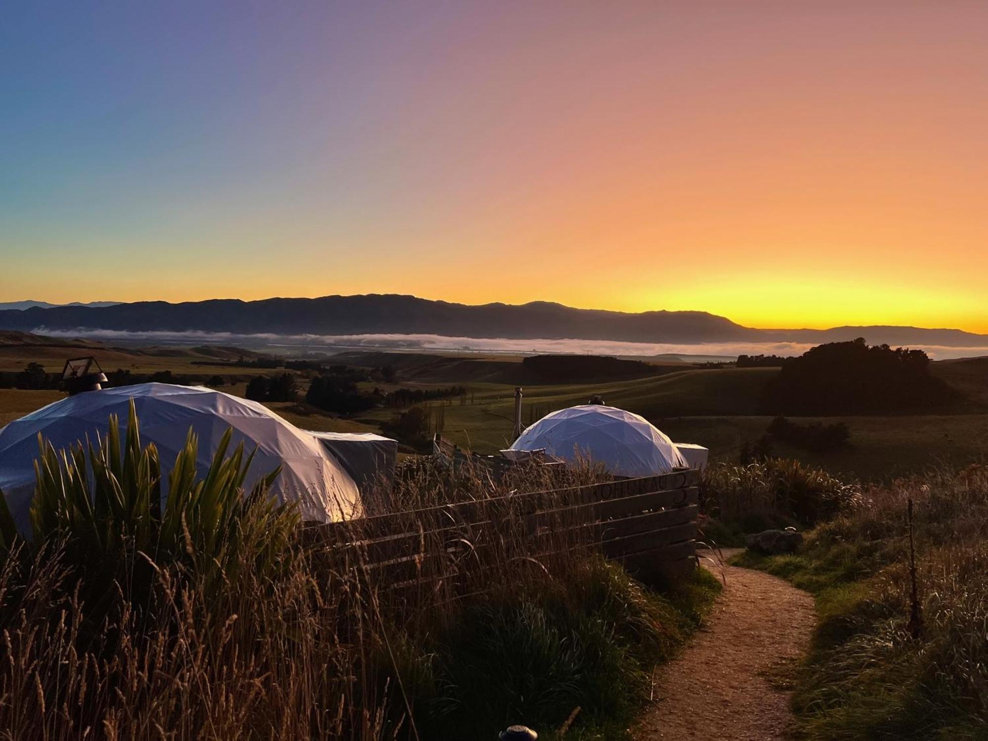 Valley Views Glamping Kurow المظهر الخارجي الصورة
